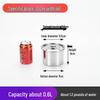 Debo 12CM Stainless Steel Condiment Pot with Lid