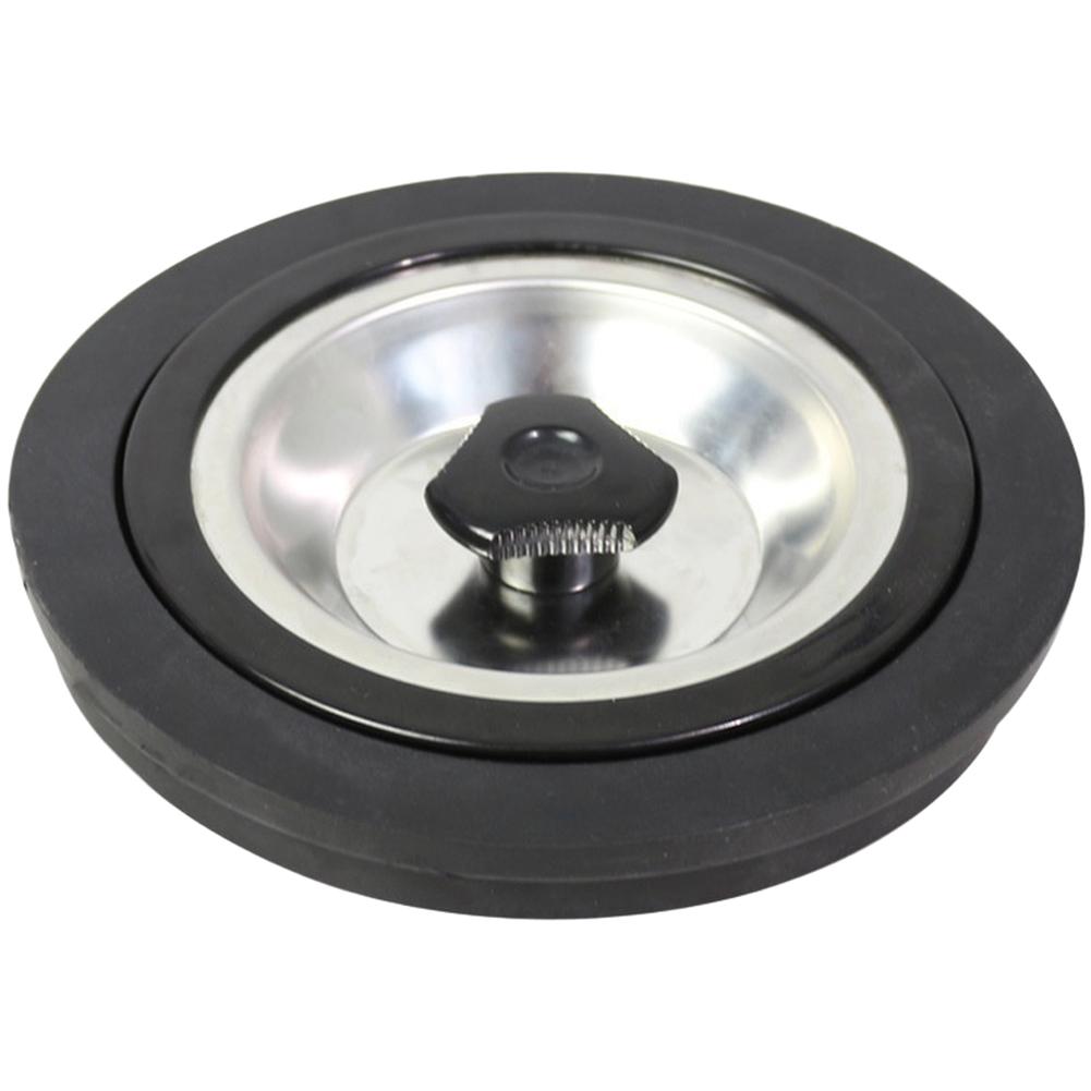 

1pc 147mm Black Kitchen Sink Drain Cover Stainless Steel For Basin Seal Stopper With 12 Drainage Holes Sink Cover Spare Parts China Mainland