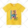Tom and Jerry Cute T-shirts Cartoon Anime Pattern Printed Short Sleeve Unisex Summer Clothes Comfortable Breathable T-shirt Gift
