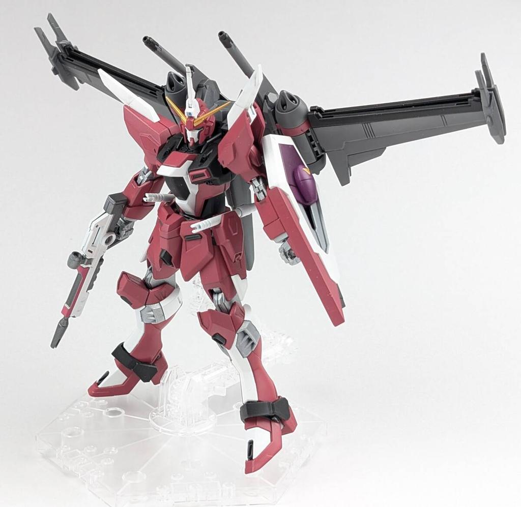 Bandai HGCE Infinite Justice Gundam Painted and Assembled Model Kit 1/144 Type-2 (Gundam Plastic Model)