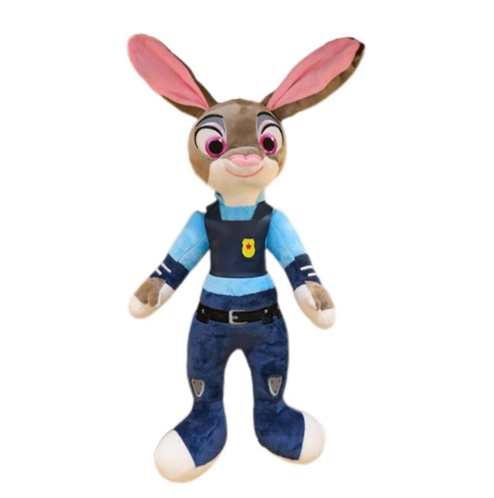 40Cm Kawaii Zootopia Nick Wilde Judy Hopps Plush Doll Plaything Anime Latest Sofa Room Decoration Children'S Birthday Present