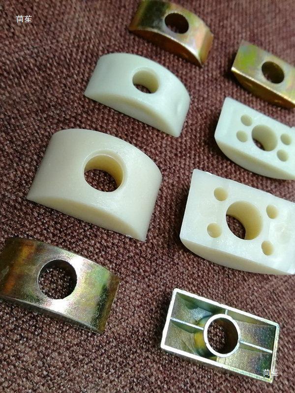 M6-M10 Plastic and Iron Half-Moon Crescent Washers for Furniture Hardware