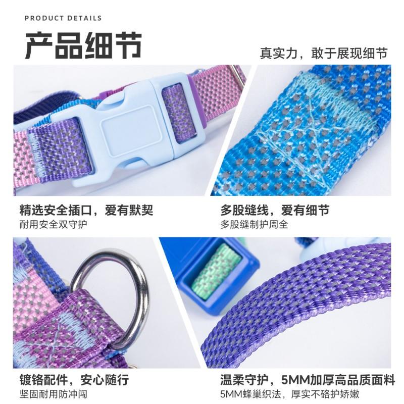 Reflective Dog Harness Large Breeds Adjustable Comfort Chest Vest With Safety Straps Walking Leash