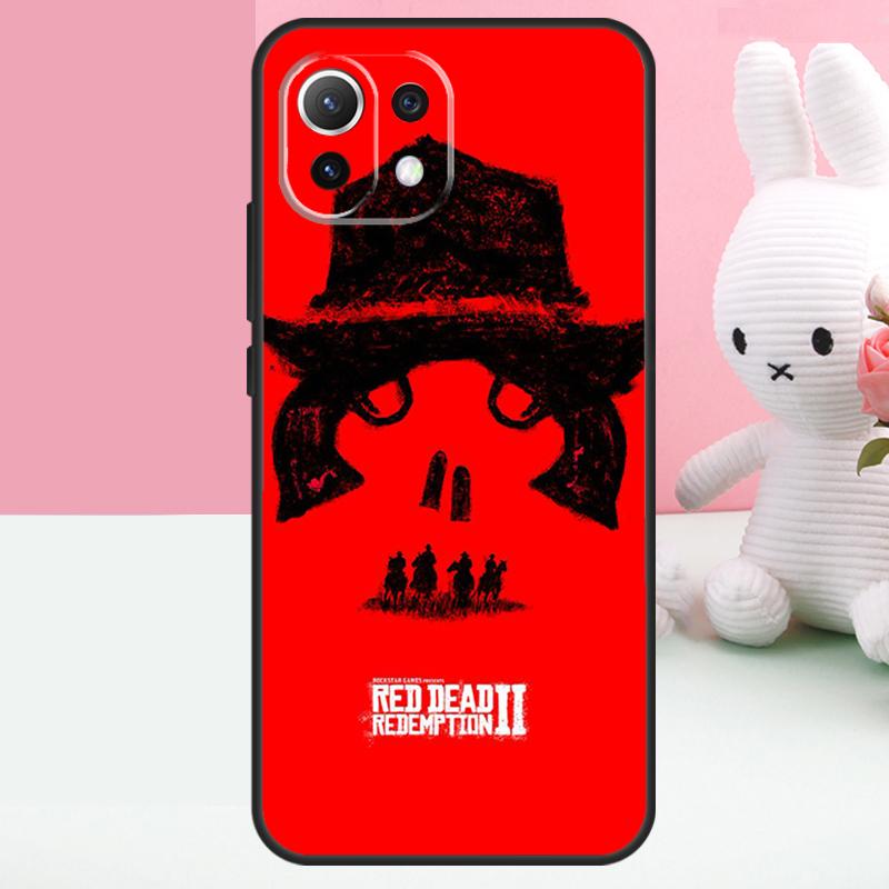 Red Dead Redemption 2 Funda For POCO F5 X3 X4 X5 Pro M4 F4 GT C40 F3 Case For Xiaomi 13 Lite 12 11T 12T Pro 12X