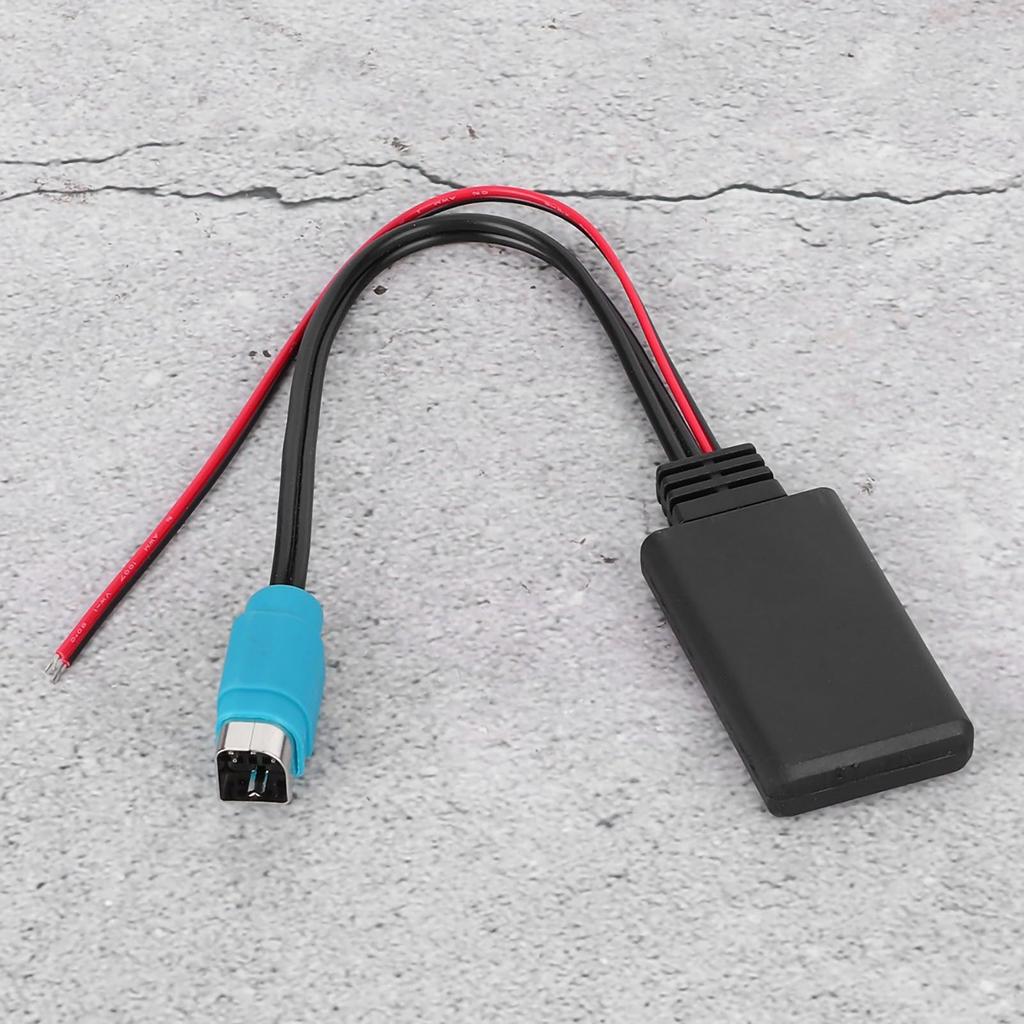 AUX-IN Adapter KCE-237B Audio Cable for CDE-W203Ri and IDA X303, X305, and X301, Auto Audio Connector for Car Speakers and Music Playback