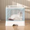 Semi Closed Cat Pet Supplies Drawer Type Pet Toilet for Small and Large Cats