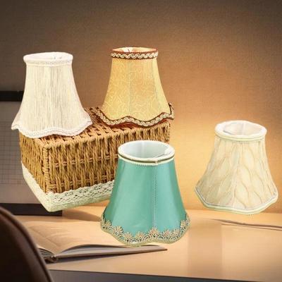 1 Piece Home Lighting Accessories Fabric Lampshade Simple Chandelier Lampshade Shell Cover DIY Decoration