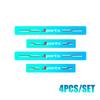 4pcs Car Door Edge Protection Stickers Car Door Sill Reflective Decorative Strips Car Door Sill Anti Kick Strip Auto Accessories