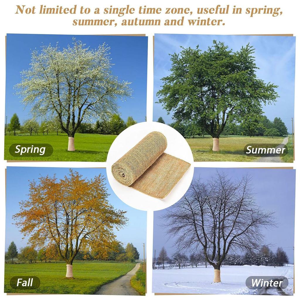 Regulable Burlap Tree Root Guard Thermals Insulation Cover Cold Weather Plant Protecting Gardening Tool