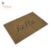 CO&LO Front Door Mat Welcome Letter Print Home Decor Durable Front Entrance Floor Mat for Living Room