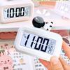 Fashion Desktop Multi-functional Clock  Cute Cartoon LED Screen Desktop Electronic Alarm Data Time Calendar For Bedrooms Heavy