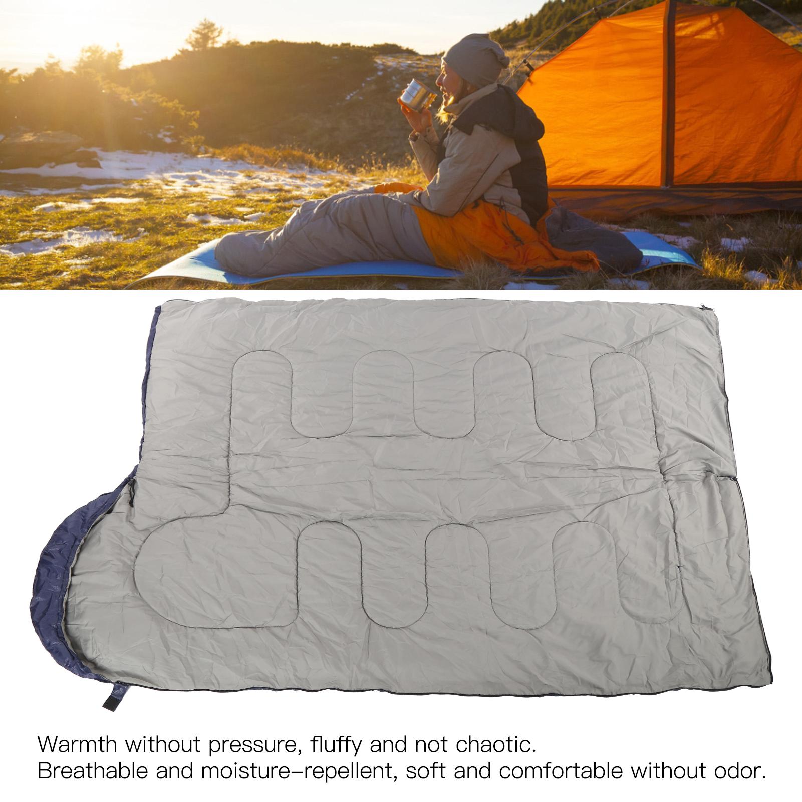 

Cool Weather Sleeping Bags Lightweight Breathable Camping Backpacking Gear Compact Bag