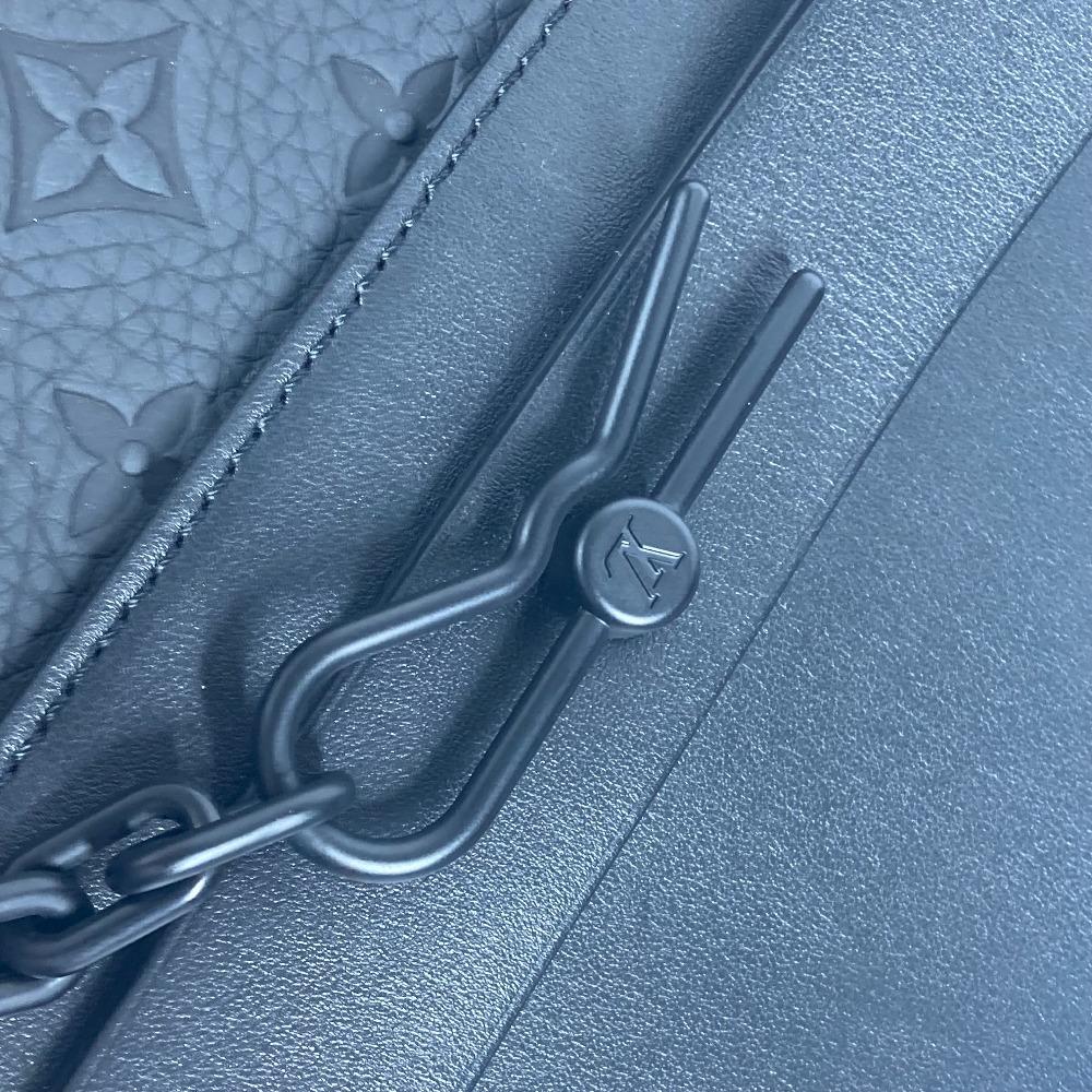 Louis Vuitton M80140 Taurillon ClemenceMonogram Pochette-Steamer bag Clutch