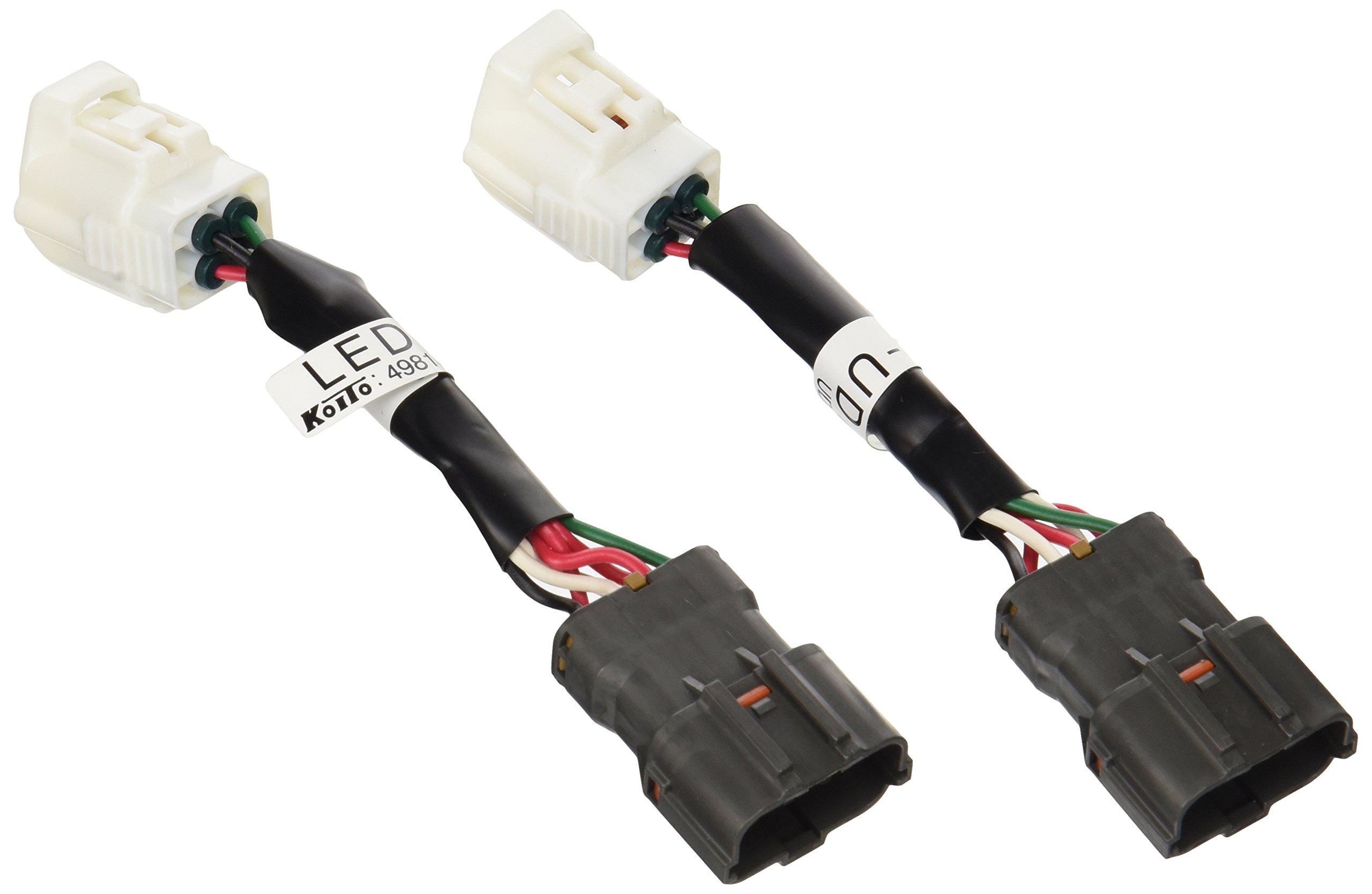 

KOITO Manufacturing Connector Conversion Harness Trucks [Koito Co., Ltd.] LED-RCL [UD Structural] LEDRCL-UDTH чорний