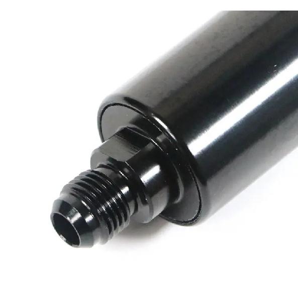 Universal -6AN Inline Fuel Filter High Flow 100 Micron Cleanable AN6 6AN