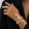 European & American Minimalist Seahorse Bracelet: Luxurious Summer Hand Jewelry for Women