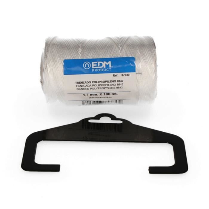 Bobine De Polypropylène Tressé 8842 100mts - Blanc Edm