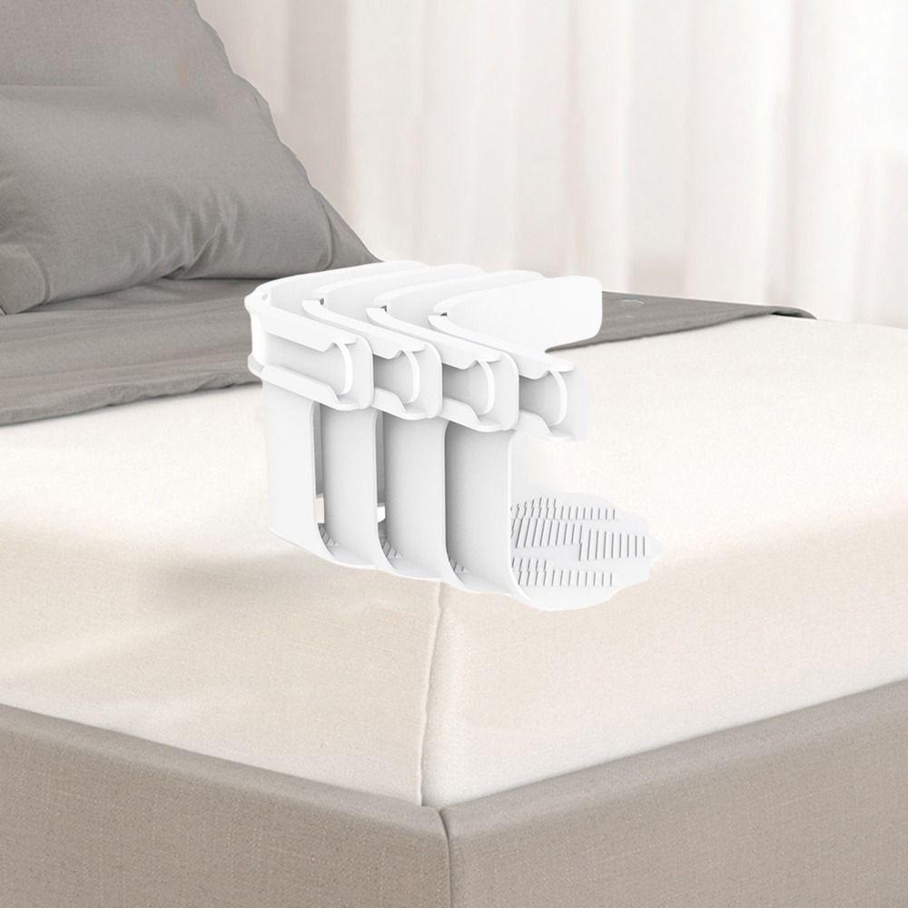 4Pcs Non-Slip Invisible Quilt Sheet Holder Plastic Bed Cover Fastener Bed Sheet Grippers  Bedroom