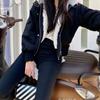 Women's Plush Winter Jackets Korean Loose Long Sleeve Hooded Short Parkas Coat Female Warm Plush Outwear