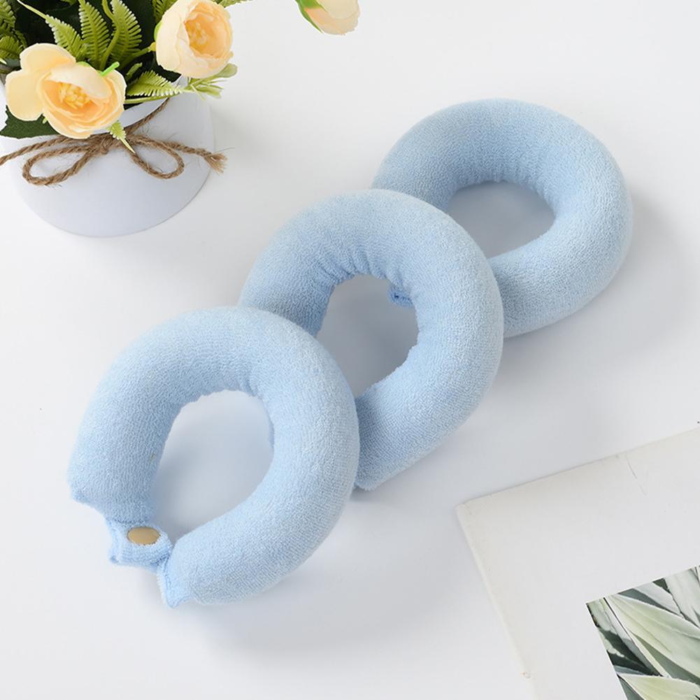 3pcs/set Heatless Curling Rod Headband Lazy Hair Curlers No Heat Hair Rollers Curls Soft Towel Cloth Button Hair Styling Tools