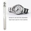 Stainless Steel Adjustable Watch Back Case Cover Opener Battery Replacement Watch Repairing Tool (without Groove)