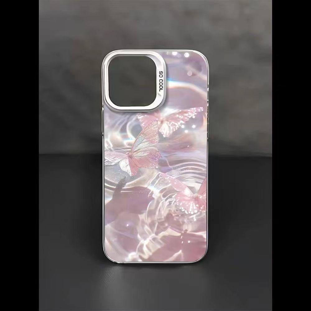 Golden Butterfly Apple 15 Pro Max Phone Case 12/13/11 Trendy XR/14 Pro Full Coverage 12 Pro Hot Item