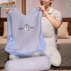 Ice Bean Bedhead Cushion Student Dormitory Reading Pillow Sofa Backrest Bay Window Cute Waist Pillow Office Lumbar Support