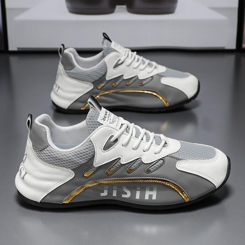 Shoes men's sports shoes winter new men's shoes versatile running shoes men's low-top breathable mesh shoes
