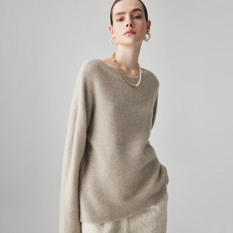 Palo Women's 100% Cashmere Round Neck Sweater