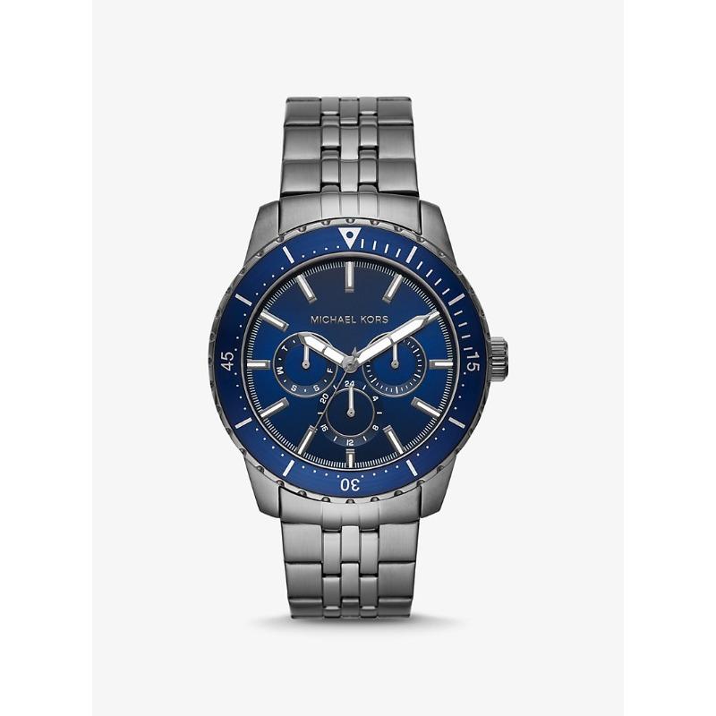 

Большие часы Michael Kors Cunningham Gunmetal MK7155 темно серый