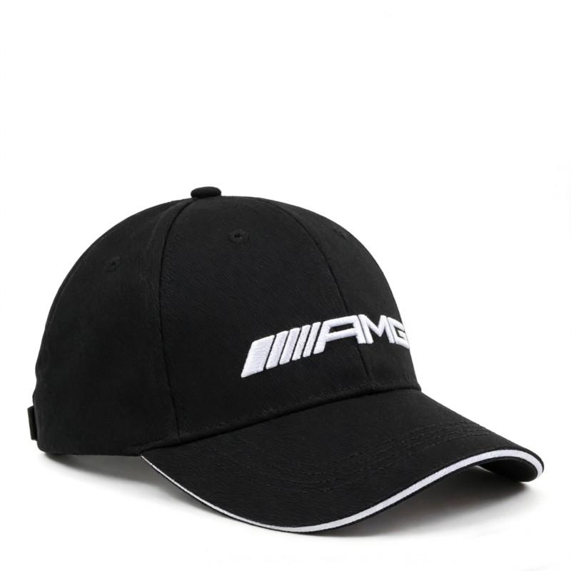 

Emblem Baseball Hat Men Women Adjustable Peaked Cap Keychain For Mercedes Benz AMG Smart W205 C300 W203 W206 W108 W124 W126 W140