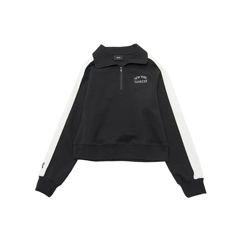 

New MLB SS24 New York Yankees Sweatshirt Women s Black 3FMTV1141-50BKS S