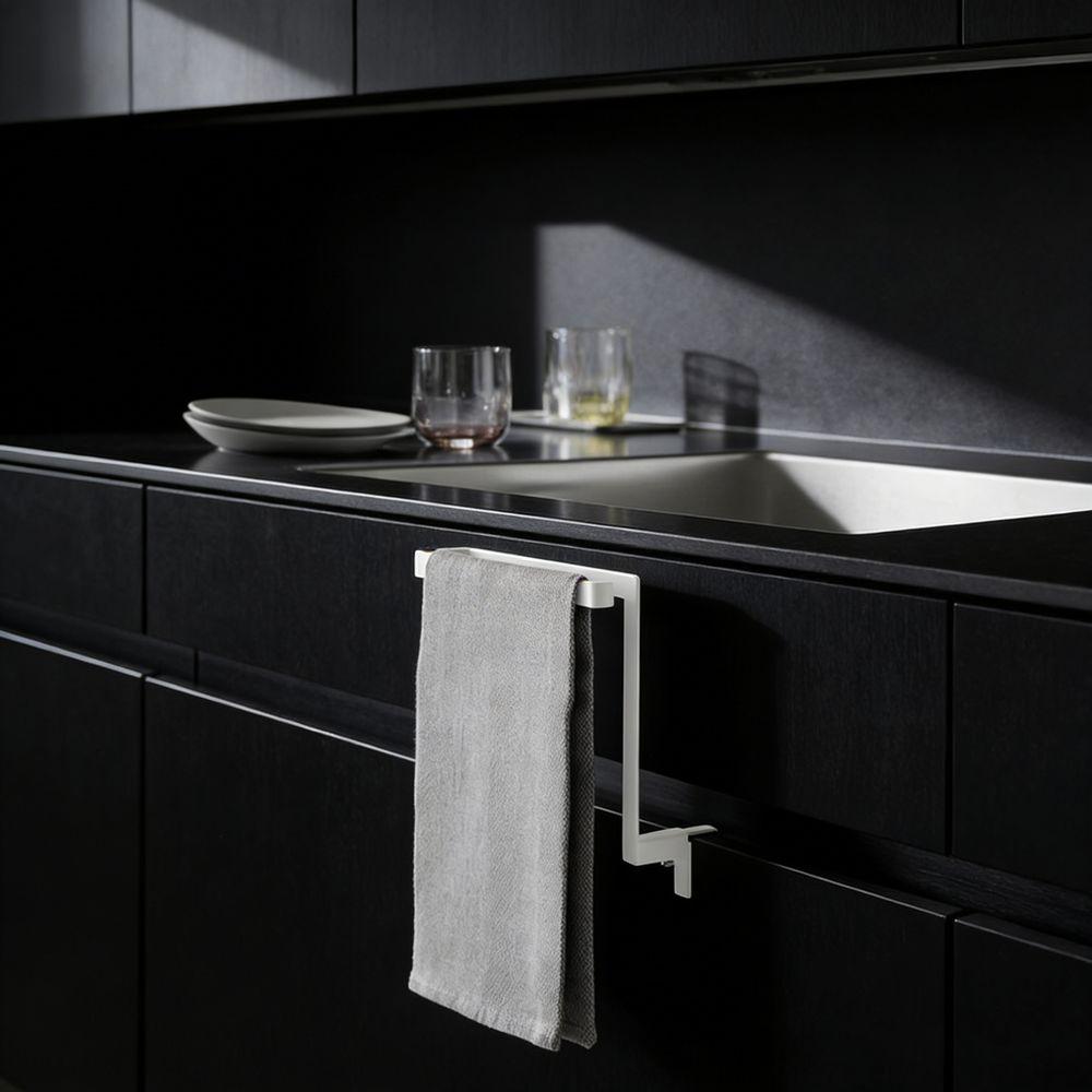 Bohrloser Handtuchhalter Clip-on Hängender Handtuchständer Multifunktionaler Handtuchaufbewahrungsständer Badezimmer