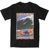 Camiseta Gráfica Estampada Board Surfing Masculino Feminino Vestuário Algodão Vintage Esporte Amante de Surf Fã Camiseta Camiseta Roupa Verão