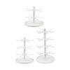 Jewelry Display Stand Hanger with Storage Tray Multifunctional for Hair Accessories Dresser