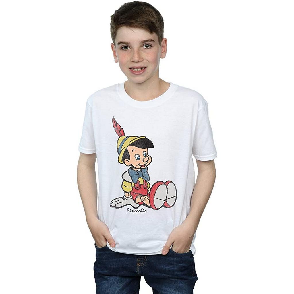 Pinocchio Boys Classic Cotton T-Shirt