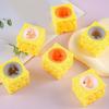 Squeeze Cheese Stress Ball Mouse Shaped Sensory Squeeze Toy For Adults Children Office Home Use Soft Durable TPR Material