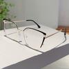 Oversized Cat Eye Glasses Women  Fashion Vintage Multi-color Rim Optical Frames Trendy Blue Light Blocking Eyewear