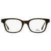 Omega Men S Rectangular eyeglaSSeS Om5004h 052 Dark Havana cryStal 52mm 052