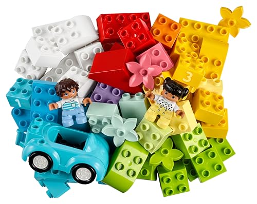 LEGO Duplo Duplo Container Deluxe Set, Educational Toy for Toddlers, Boys and Girls, First LEGO Building Blocks, Ages 18 Months, 2 Years, and 3 Years,
