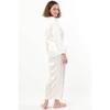 Pierre Cardin Women's Piped Satin Pajama Set