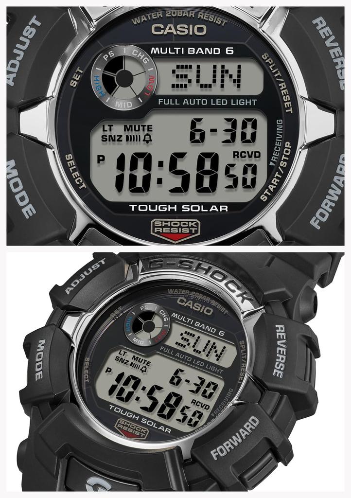 Montre Solaire Noire [Casio] G-Shock Radiocommandée GW-2310U-1JF Homme