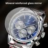 Top Brand New Steel Band Men's Watch Multifunctional Quartz Luminous Calendar Watch