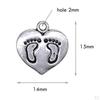 50Foot Print Hanging Handcraft Jewelry Key Chain Decor DIY Material 1.5x1.4