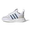 adidas Originals Multix Comfortable Versatile Breathable Durable Low-Top Walking Shoes Baby Shoes White Gray Blue GX4262