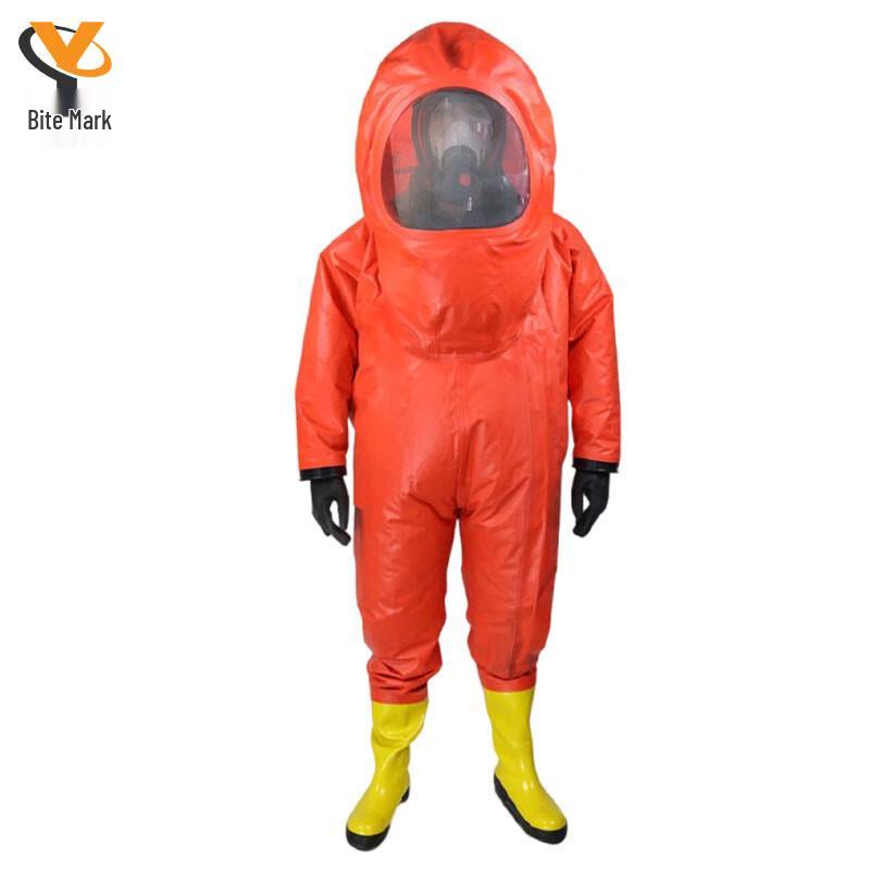 Fully Enclosed Heavy-Duty Chemical Protective Suit