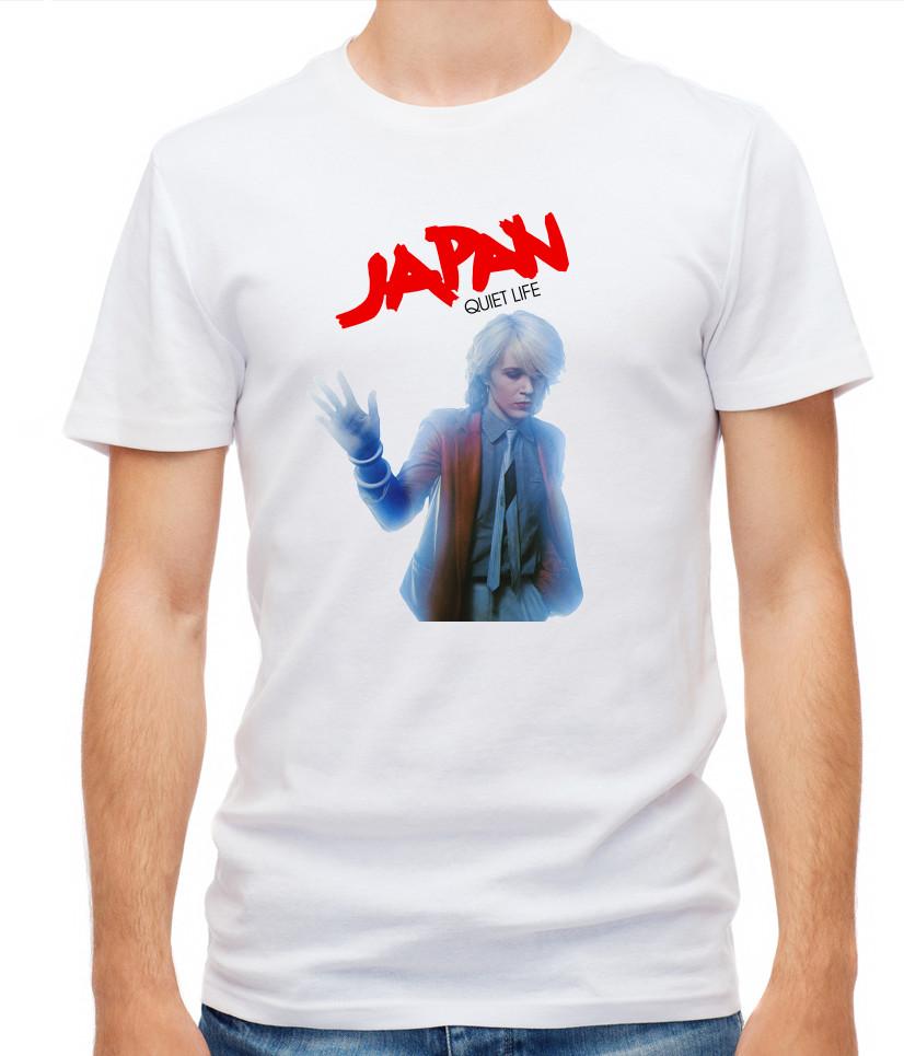 

Япония - Спокойная жизнь, Белая футболка с коротким рукавом для мужчин F079 M