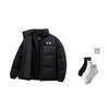Li Ning Down Jackets Unisex Stand Collar Fleece Lined AYMU609-23