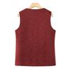 Elderly Women's Plus Size Spring Autumn V-Neck Vest