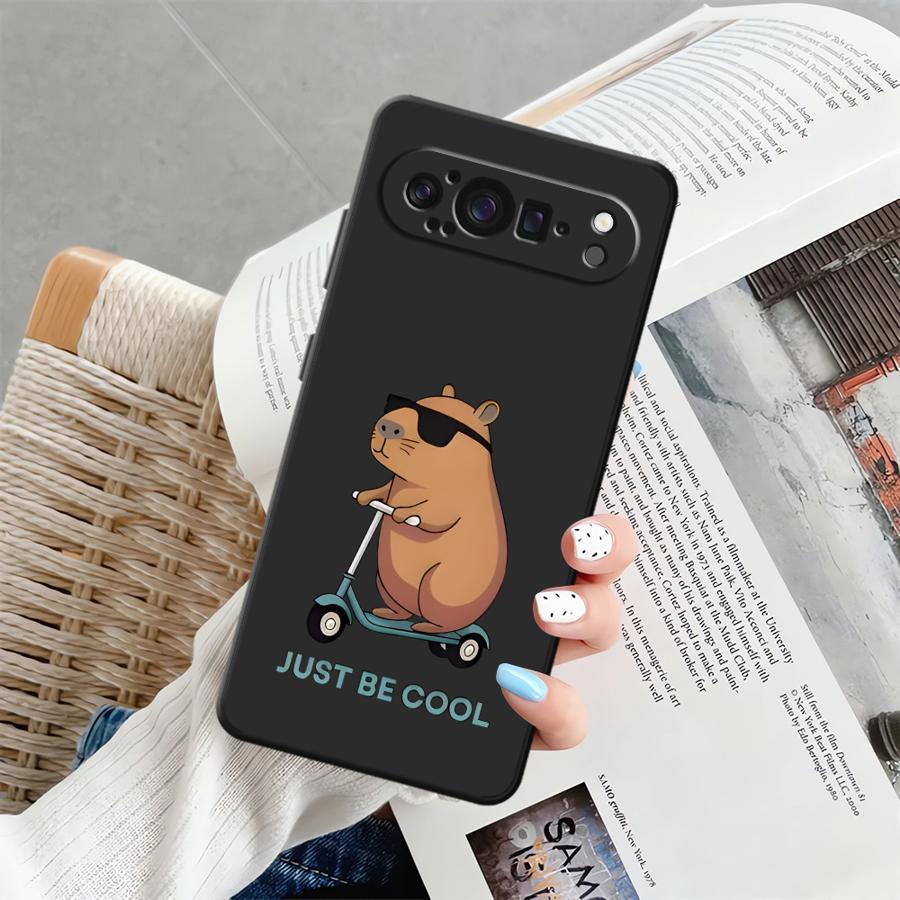 

Cute Capybara Case for Google Pixel 8a 9a 10 9 Pro XL 6a 7a 6 7 8 Pro Funda Phone Cover Google Pixel 7
